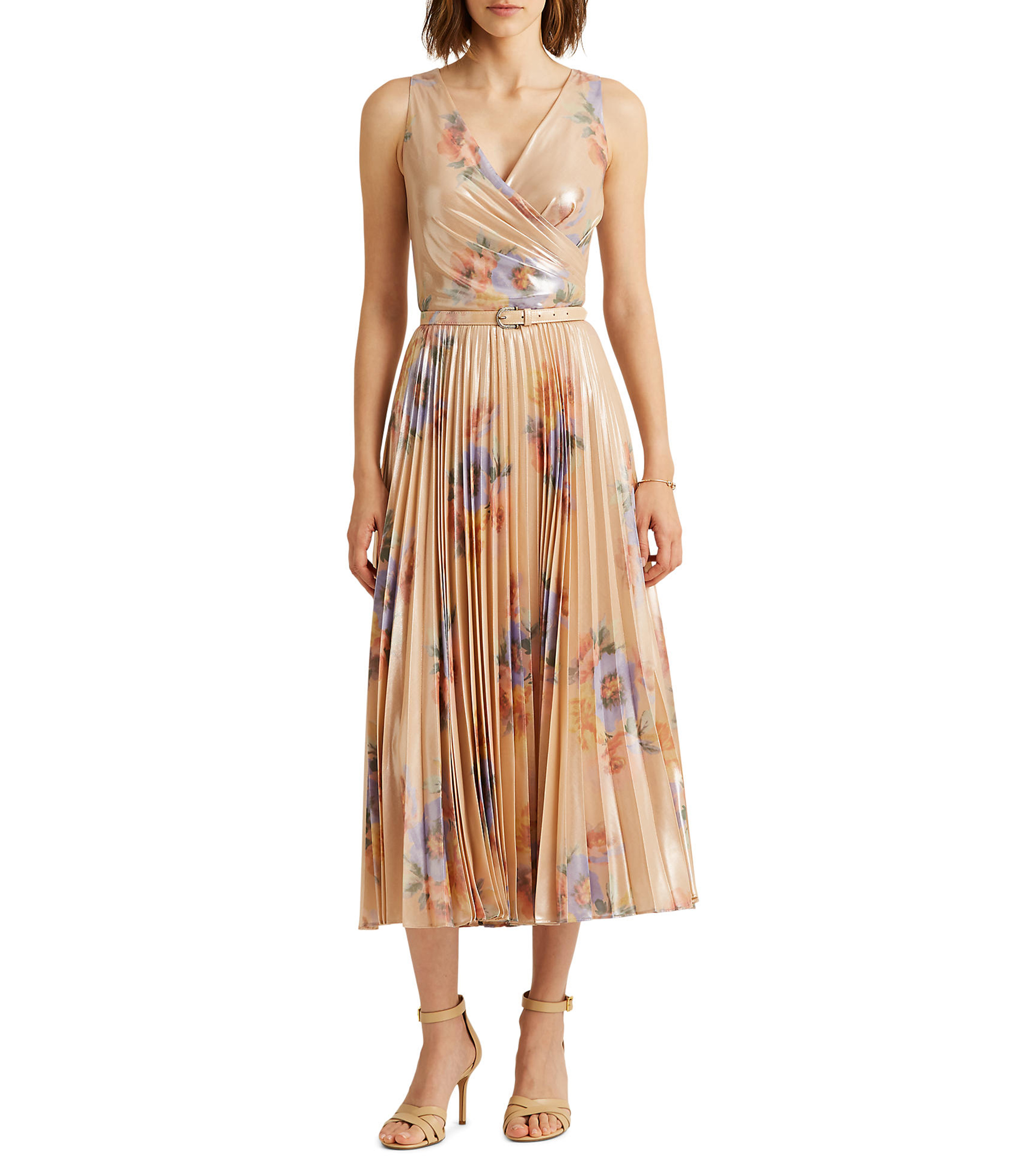 Lauren Ralph Lauren Vestido de fiesta largo con flores Mujer El Palacio de Hierro